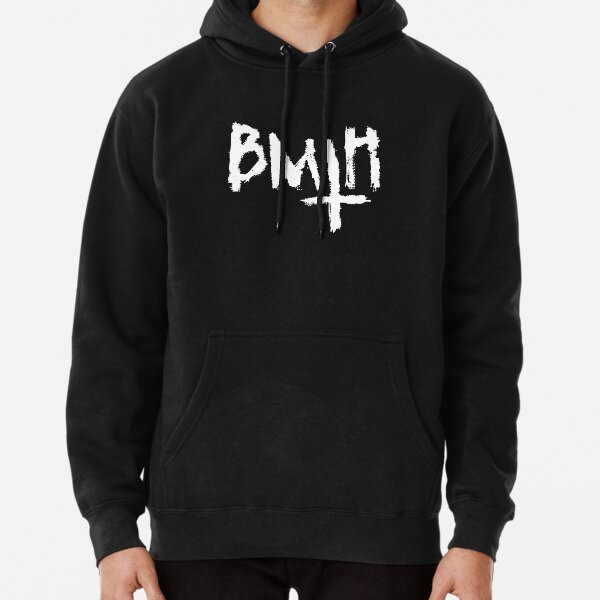 White Logos Pullover Hoodie RB1608 product Offical bmth Merch