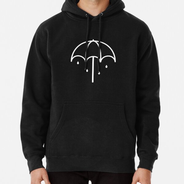 White Umbrella Pullover Hoodie RB1608 product Offical bmth Merch