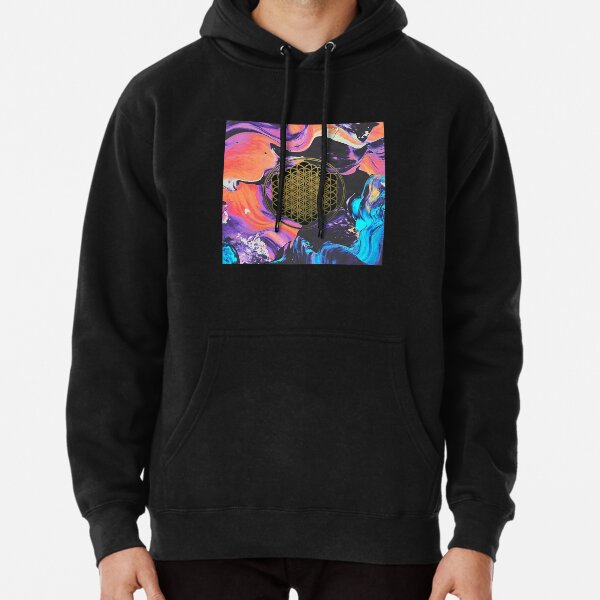 Retro groovy Pullover Hoodie RB1608 product Offical bmth Merch