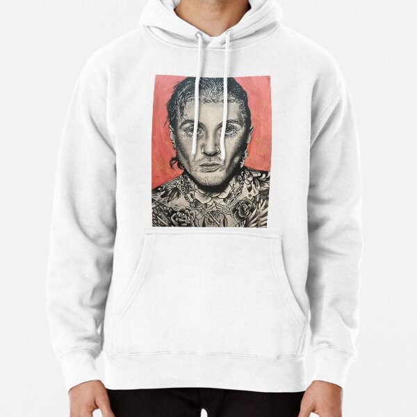 oli sykes (bring me the horizon) drawing Pullover Hoodie RB1608 product Offical bmth Merch