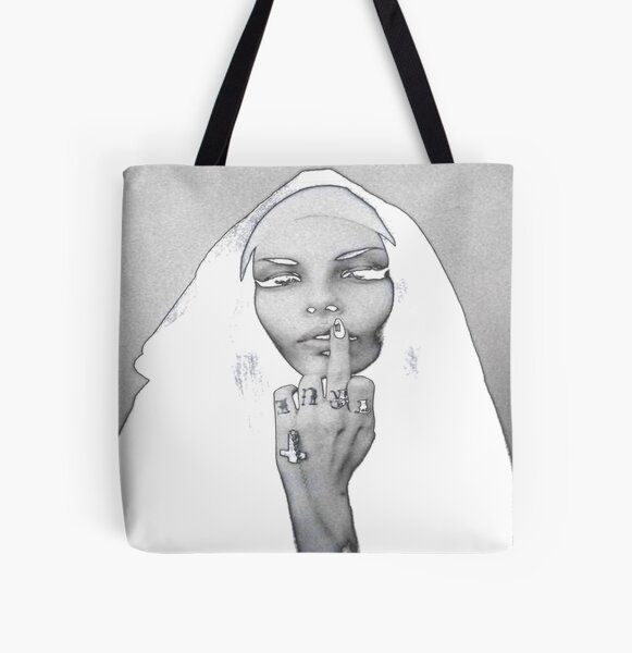 BMTH > bring me 4 the horizon All Over Print Tote Bag RB1608 product Offical bmth Merch