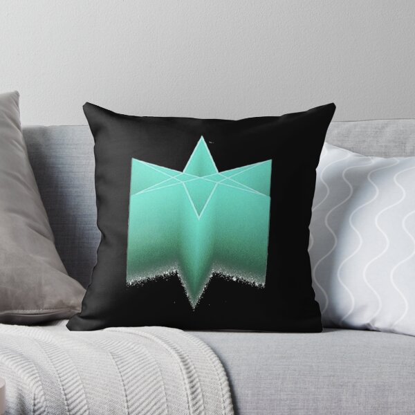 Diamond star Throw Pillow RB1608 product Offical bmth Merch