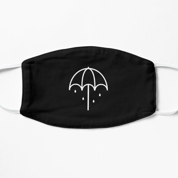 White Umbrella Flat Mask RB1608 product Offical bmth Merch