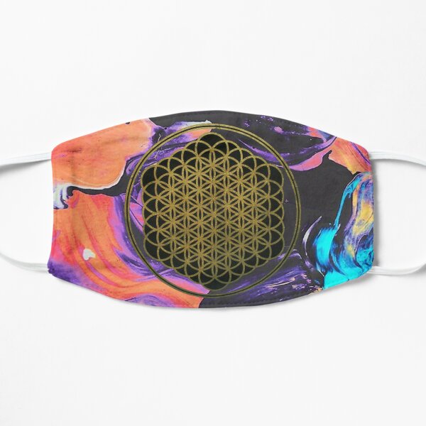 around gold Flat Mask RB1608 product Offical bmth Merch